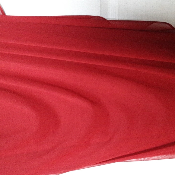 PROM DRESS / PRETTY DARK RED EVENING GOWN SZ 12  Petite NWT - Picture 7 of 14